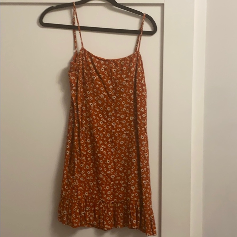 Summer floral short dress